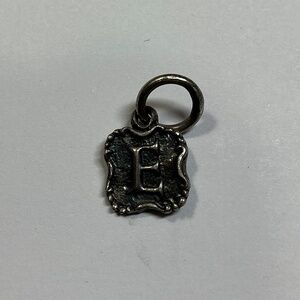 Waxing Poetic Letter E Charm